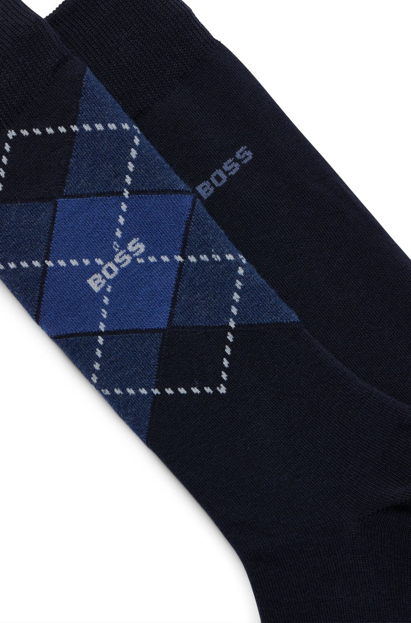 BOSS TWO-PACK OF REGULAR-LENGTH SOCKS outlook