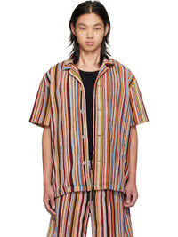 Paul Smith Multicolor 'Signature Stripe' Towelling Lounge Shirt