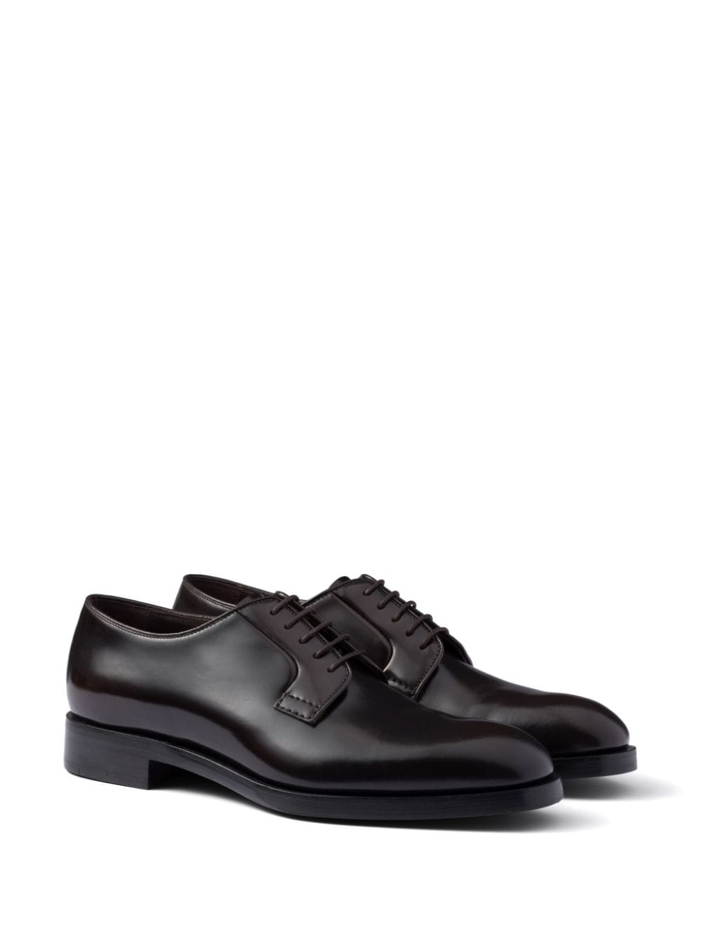 brushed lace-up shoes - 2