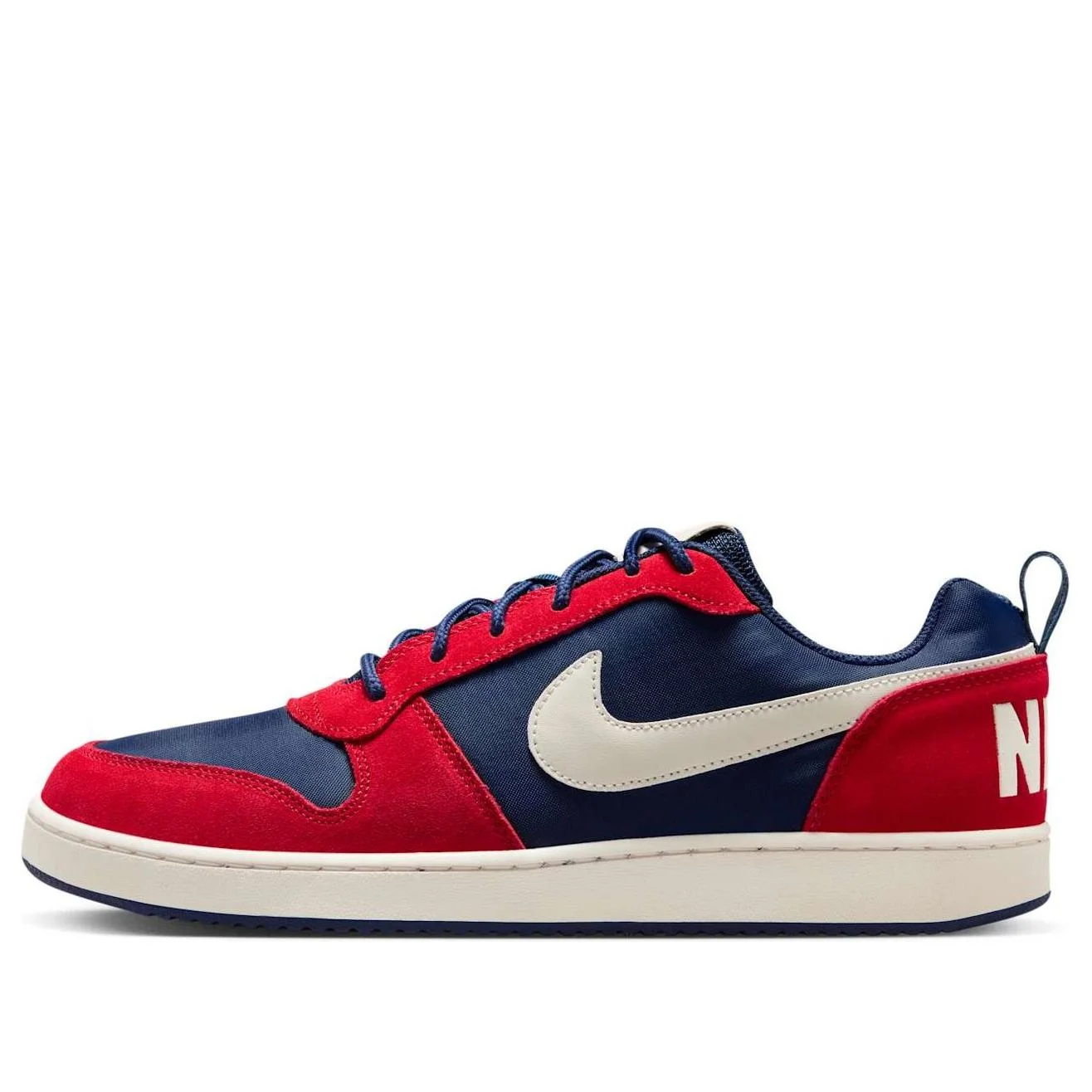 Nike Court Borough Low Premium 'Midnight Navy Sail University Red' 844881-401 - 1