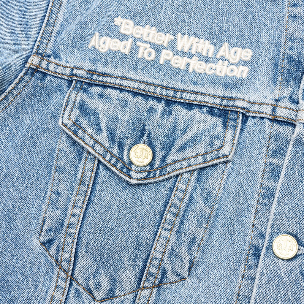 PORTRAIT DENIM JACKET - MULTI - 3