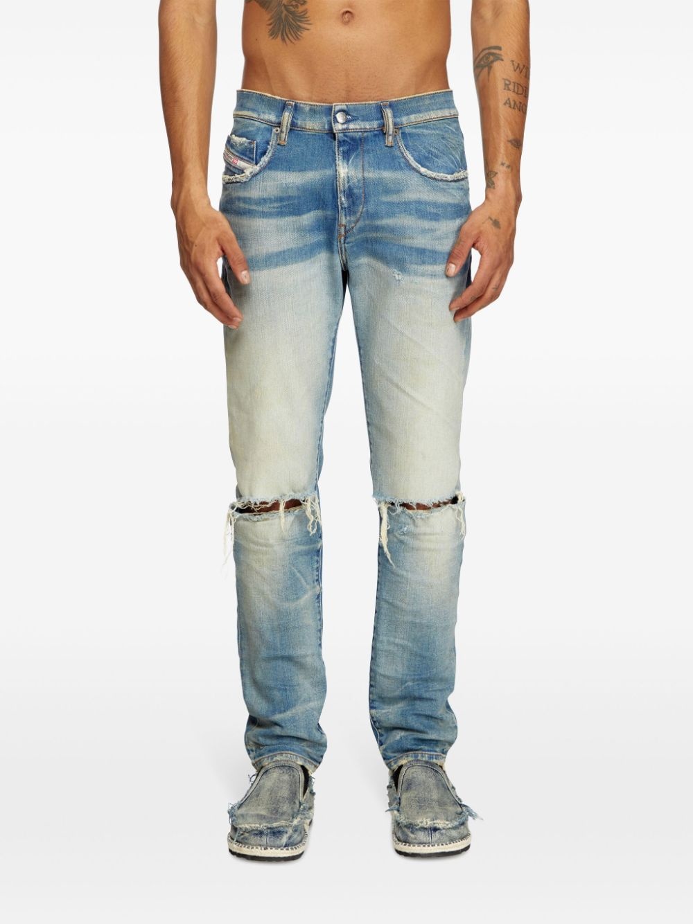 D-Strukt tapered jeans - 3