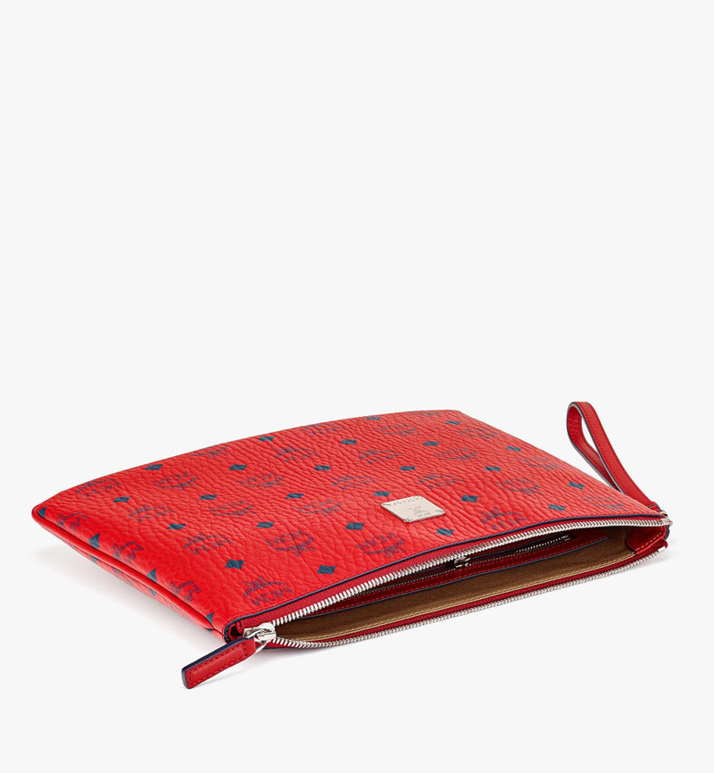 Wristlet Zip Pouch in Visetos Original 4