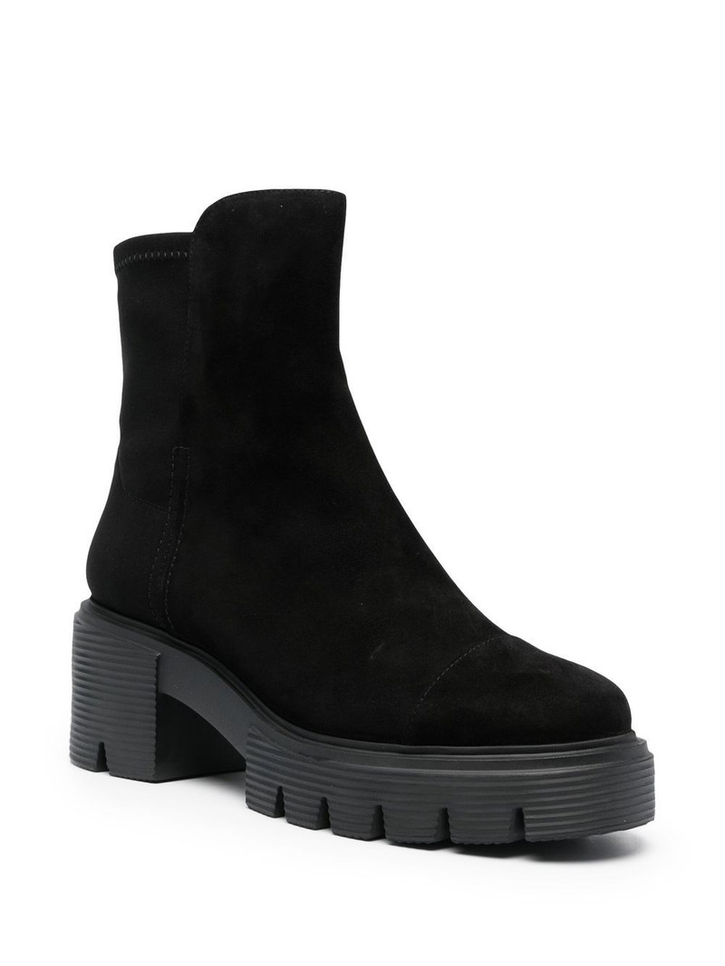Stuart Weitzman 60mm chunky suede boots outlook