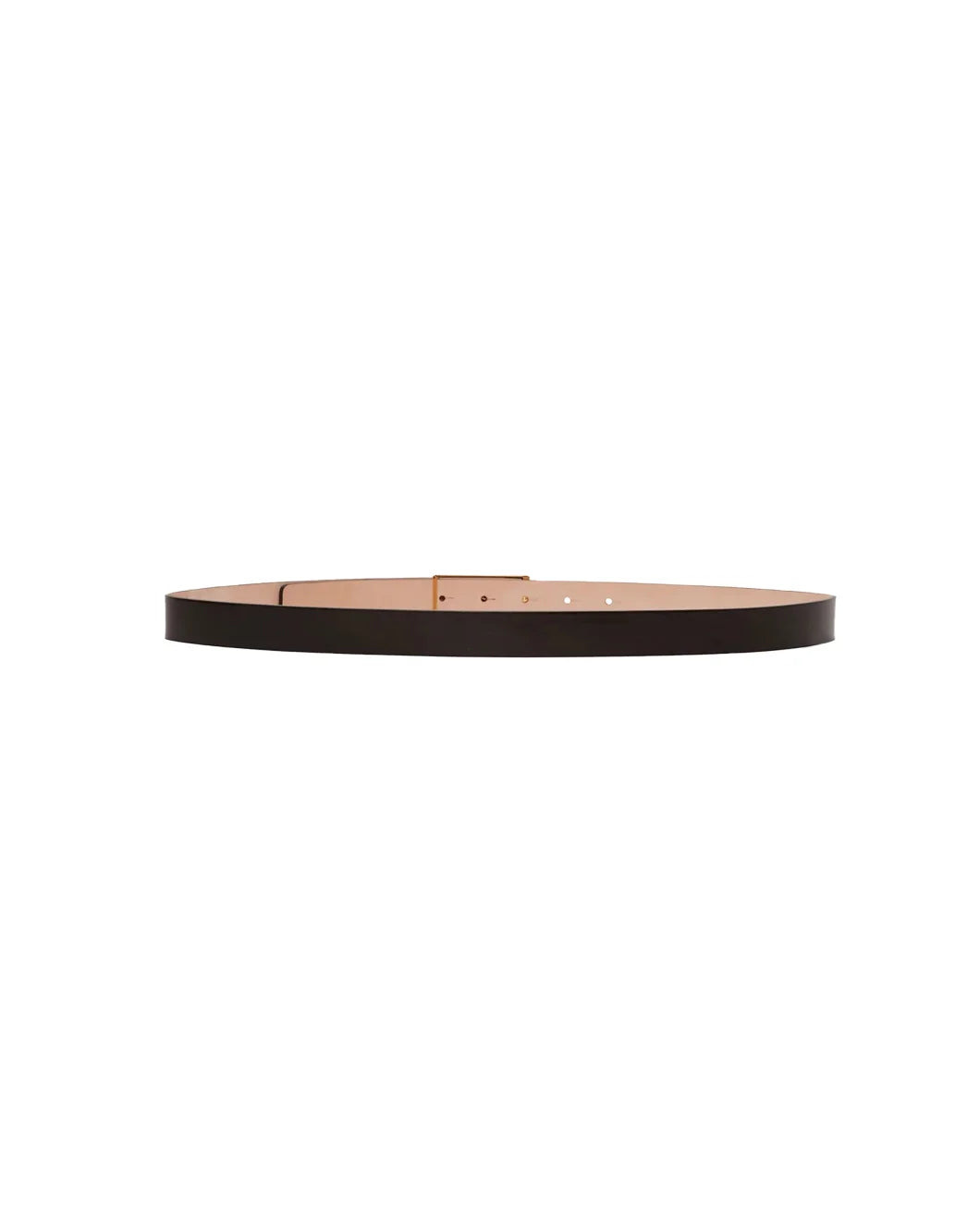 FRAME BUCKLE BELT BLACK - 2