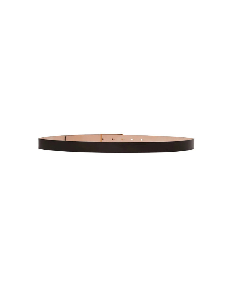Victoria Beckham FRAME BUCKLE BELT BLACK outlook