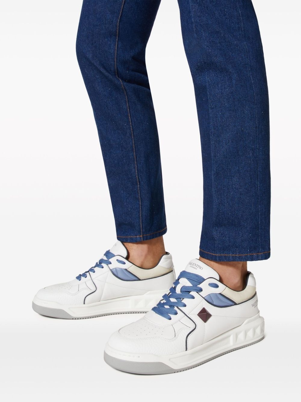 One Stud leather sneakers - 6