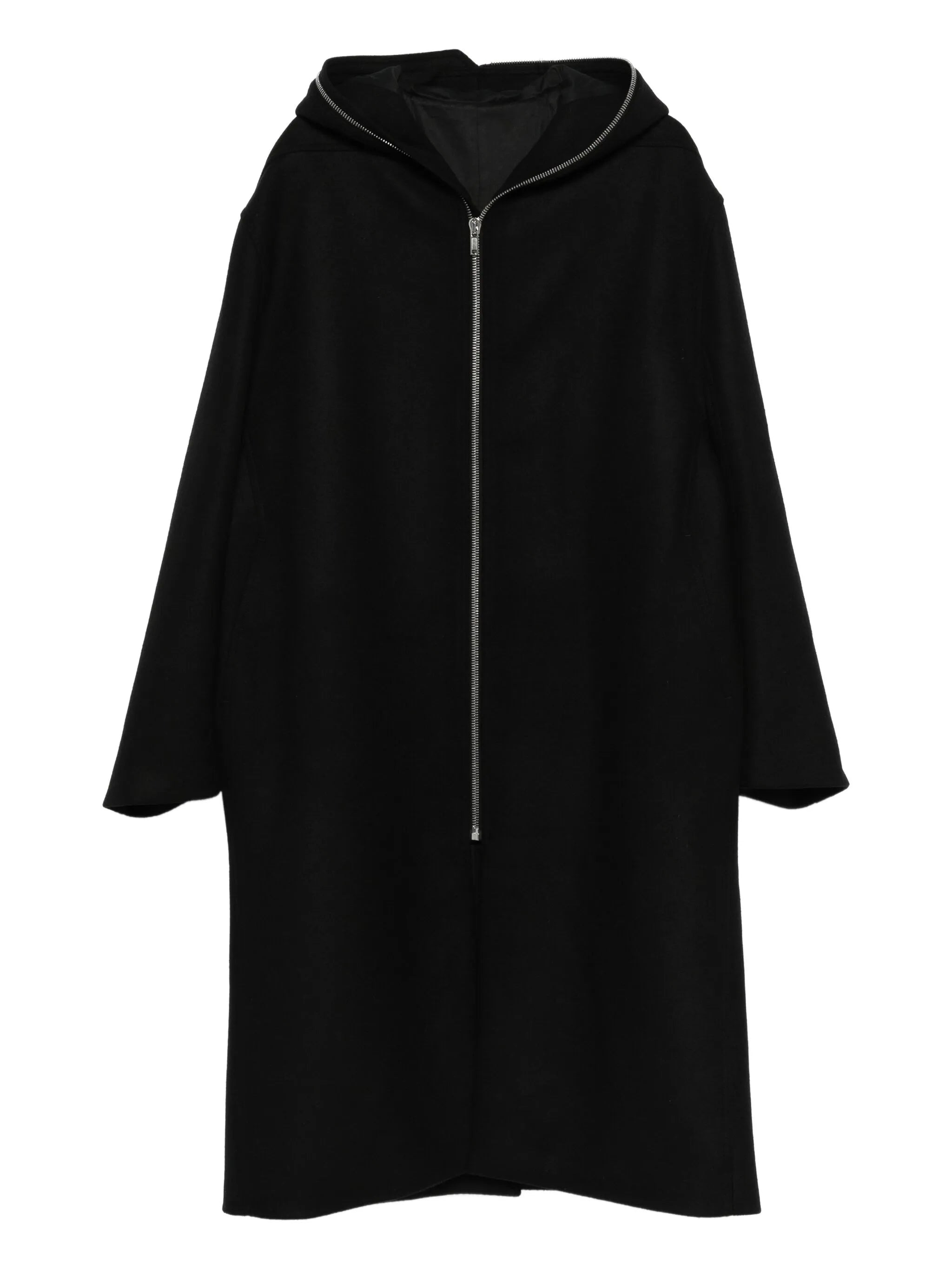 hooded raincoat - 1