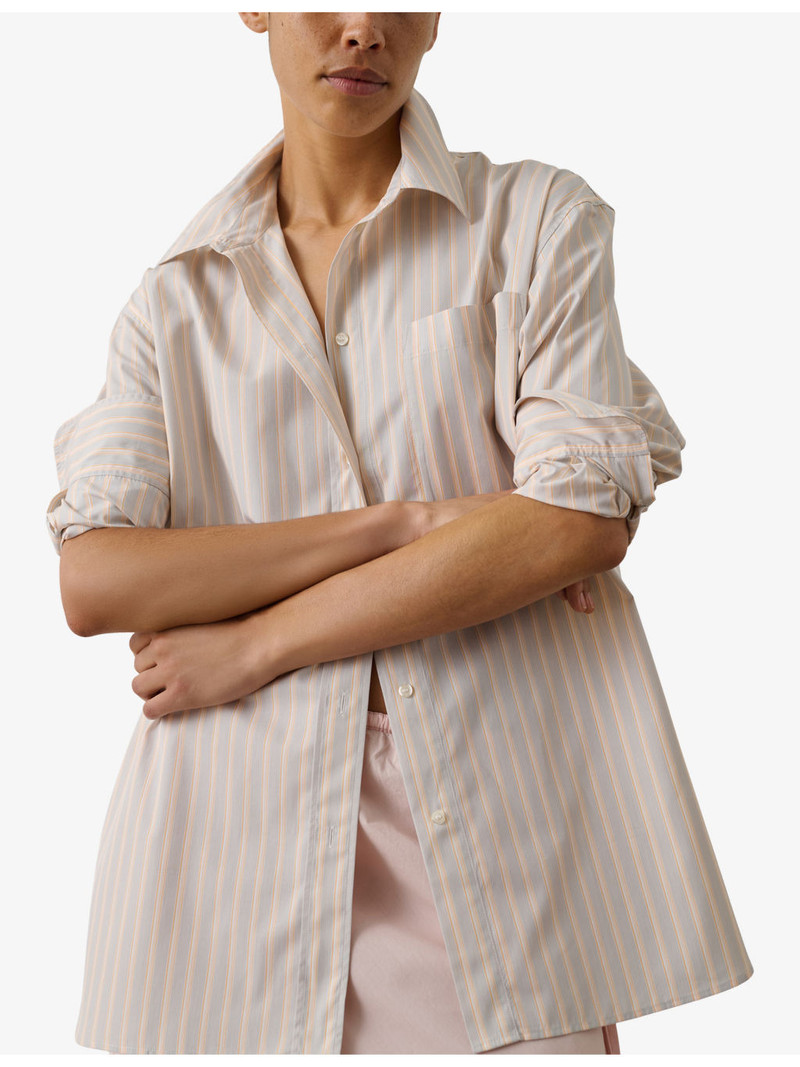 Carlotta Striped Cotton Shirt 3