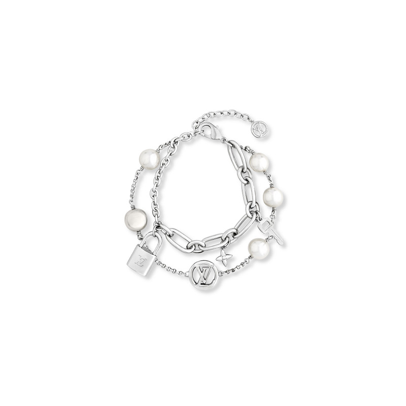 LV Mix Chains Bracelet 1