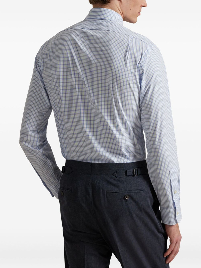 long-sleeve checked shirt 4