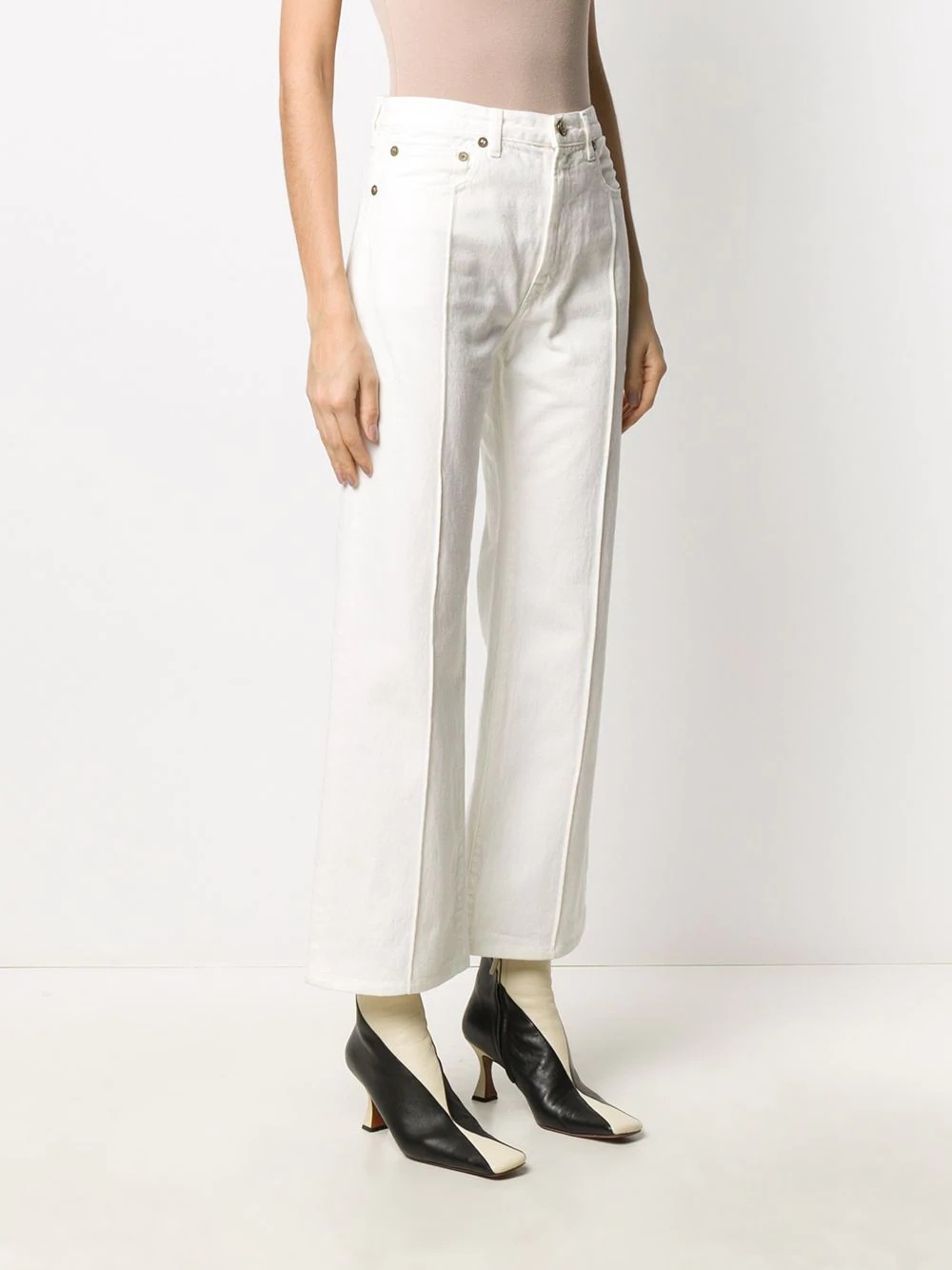 Birkin high-rise wide leg jeans - 3