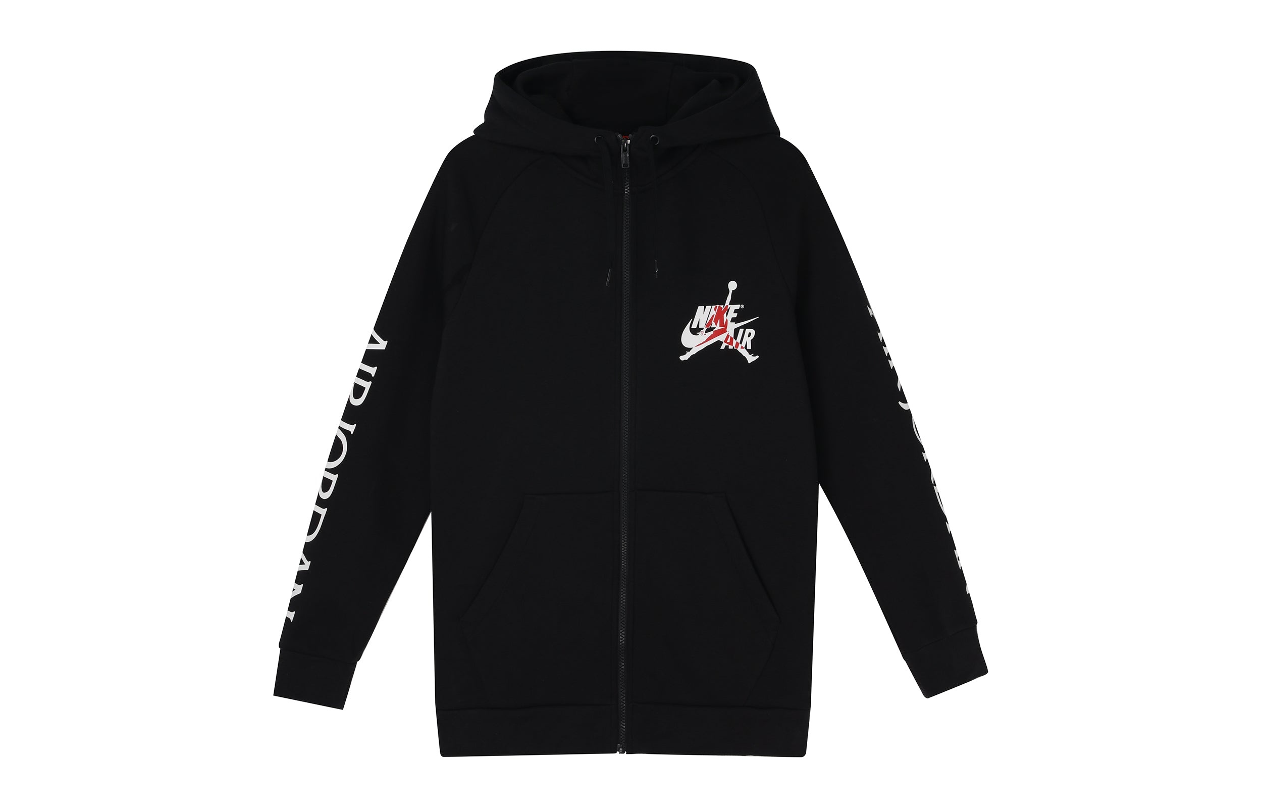 Air Jordan Jumpman Classics Logo Casual Sports Breathable hoodie Jacket Black DH9507-010 - 2