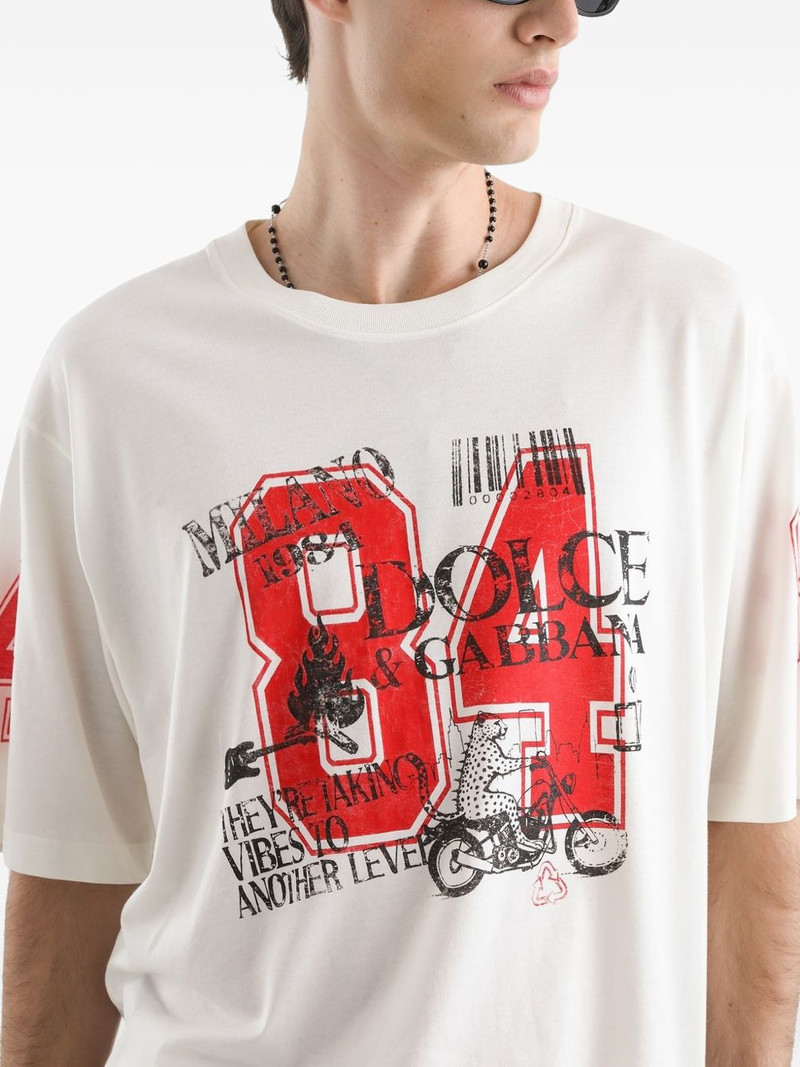 cotton print T-Shirt 5