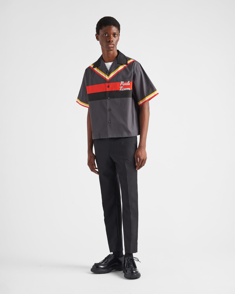 Prada Short-sleeved cotton shirt outlook