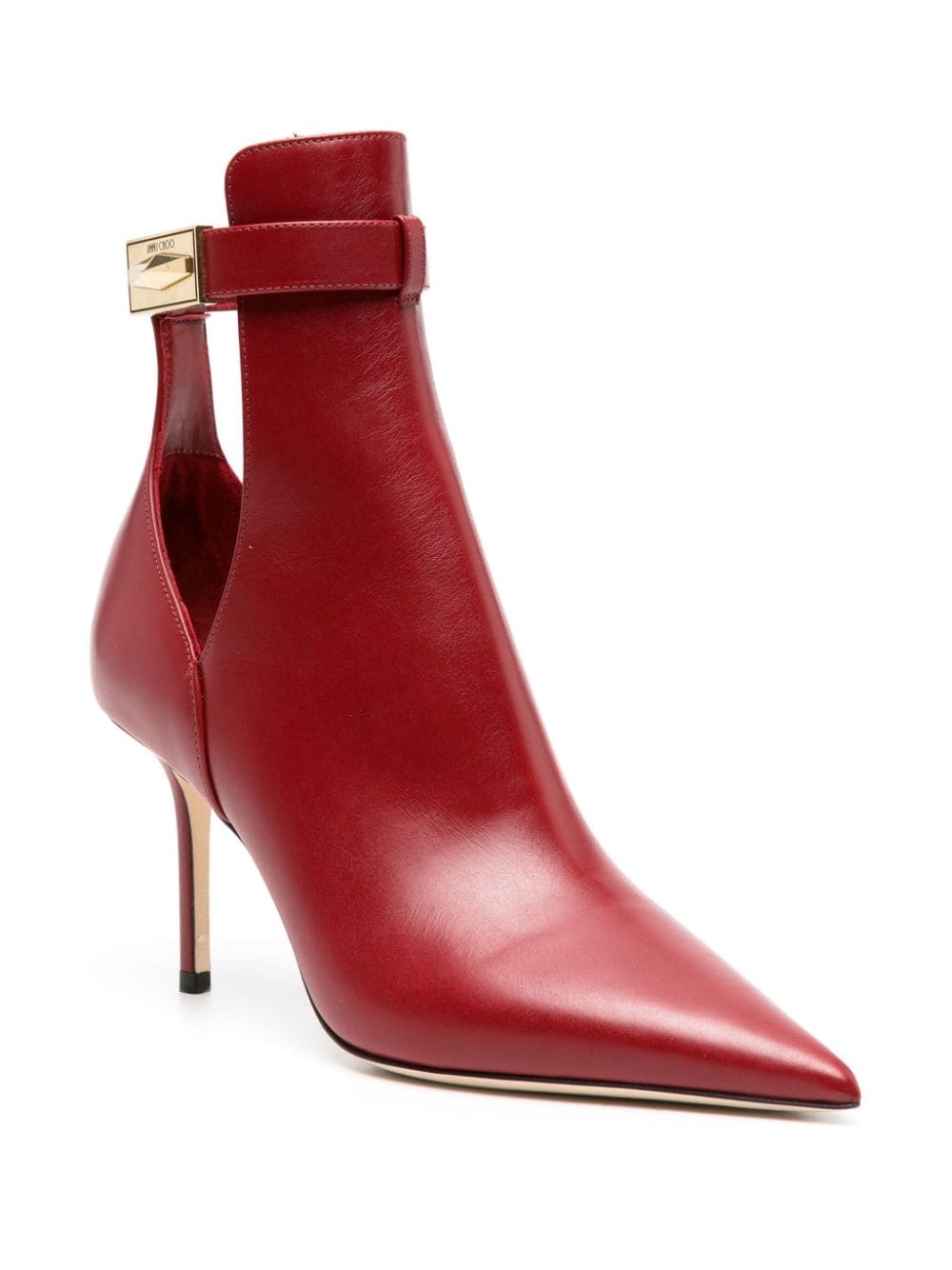 Nell 85mm leather ankle boots - 2
