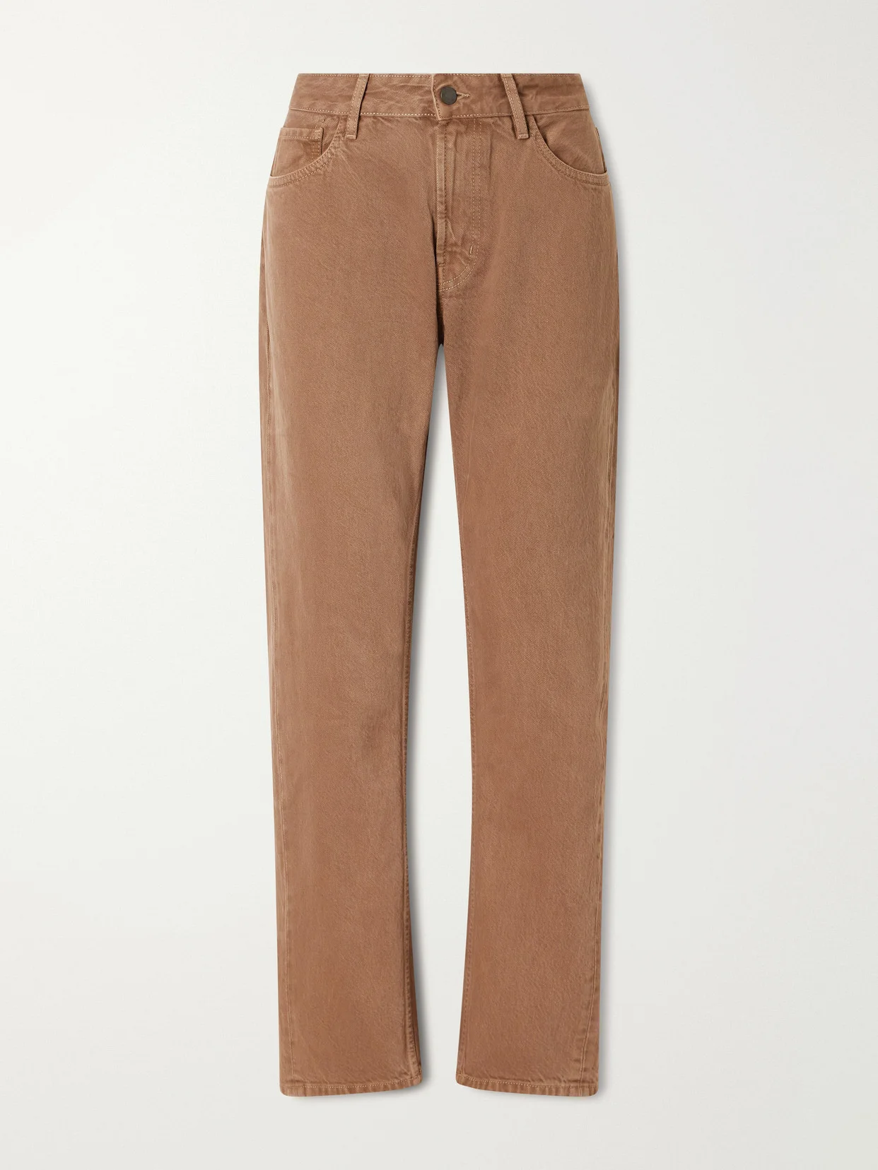 Adina Low-rise Straight-leg Jeans - 1