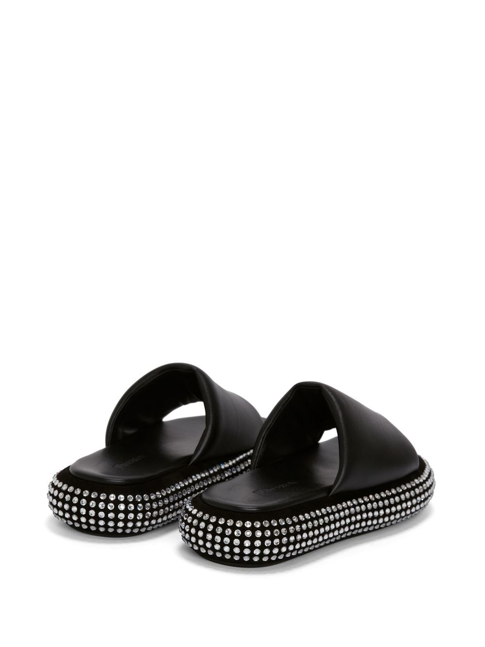 crystal bumper-tube platform sandals - 3