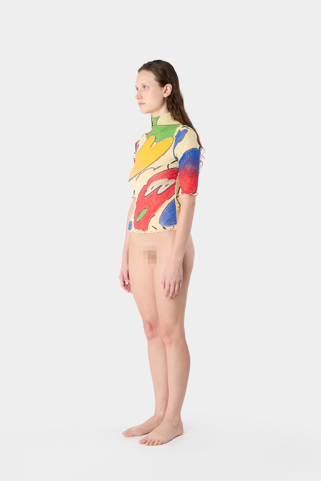 WHATEVER PRINT SHORTSLEEVE TOP - 2