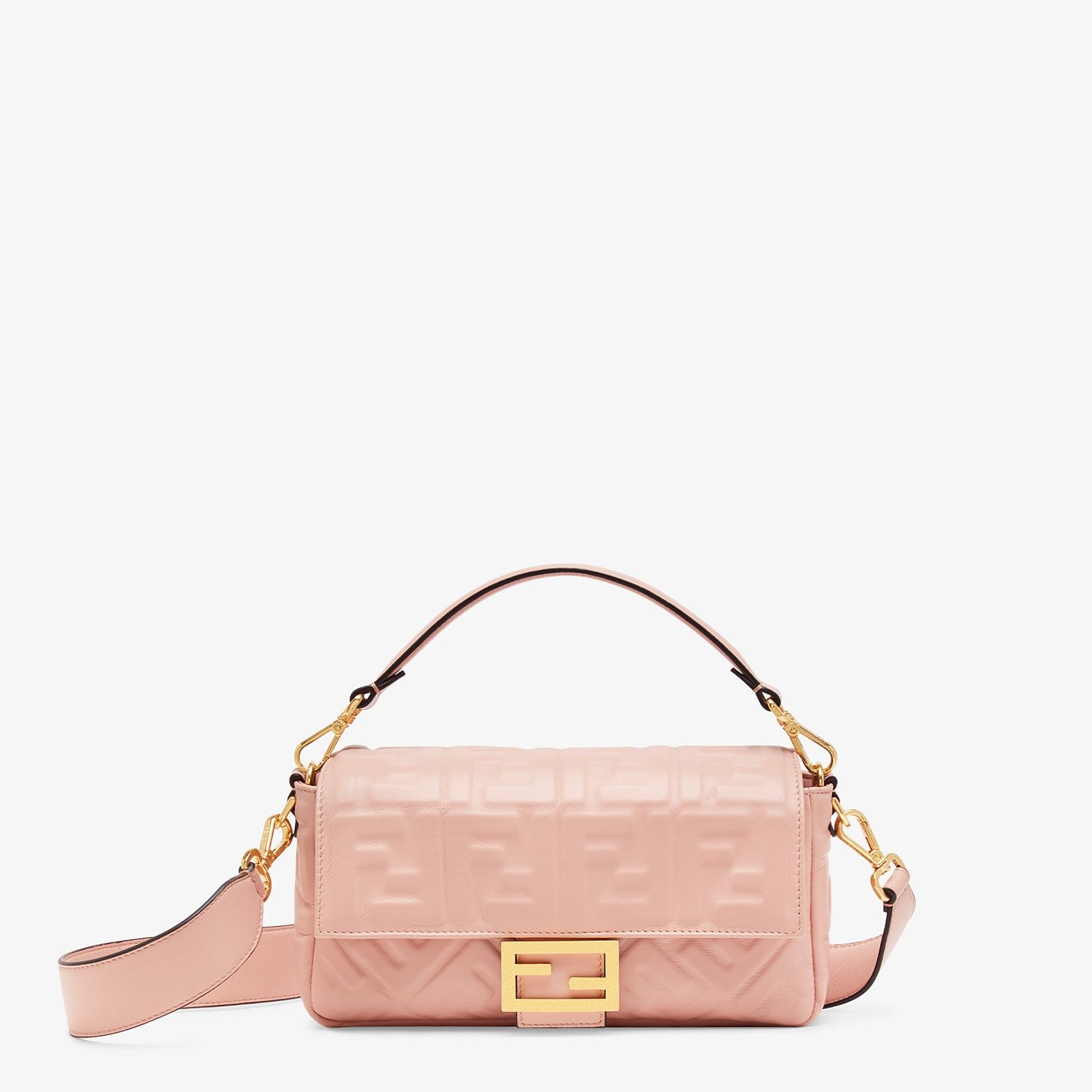 Pink nappa leather bag - 1