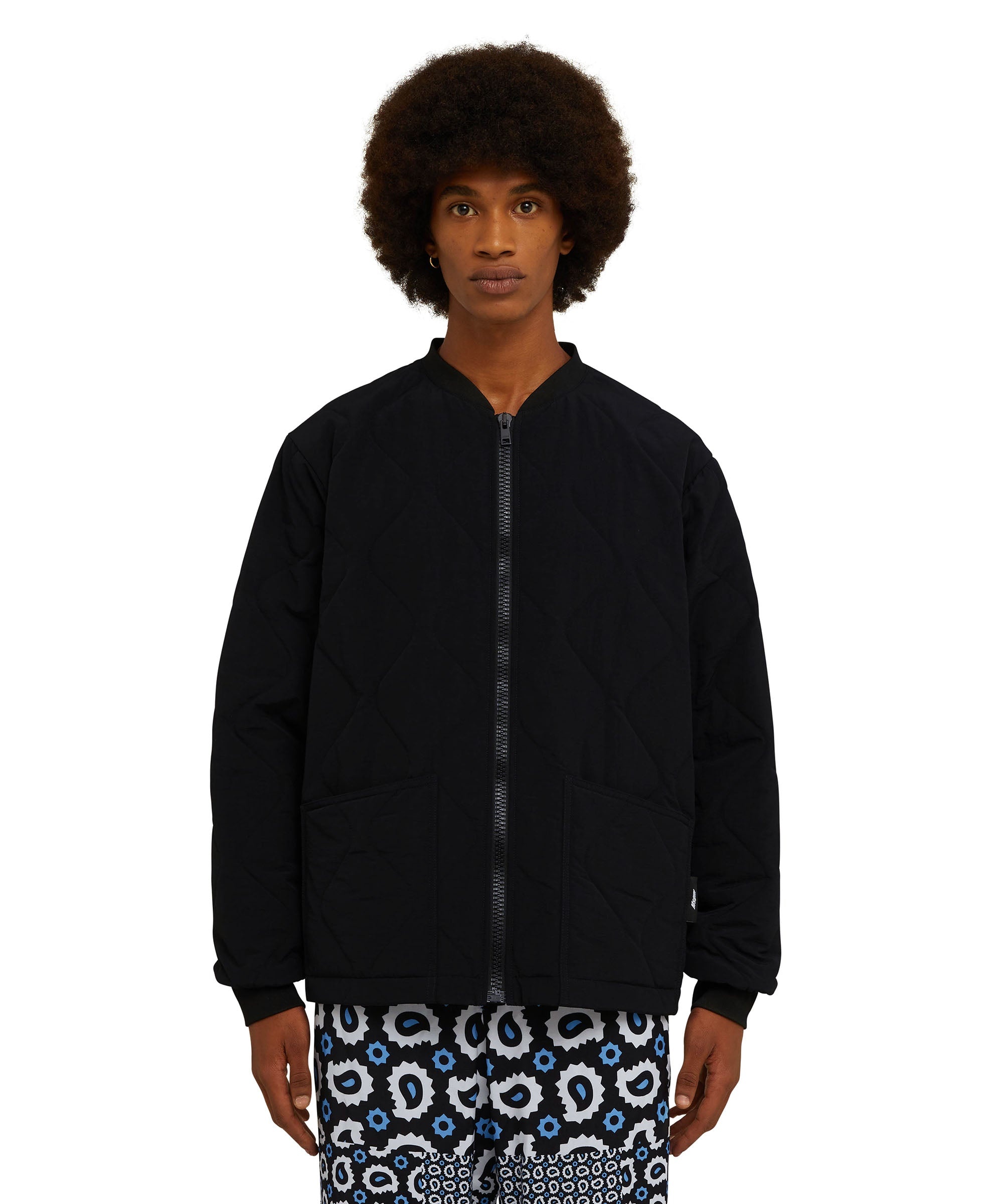 Lightweight sport nylon double-face padded bomber jacket - 4