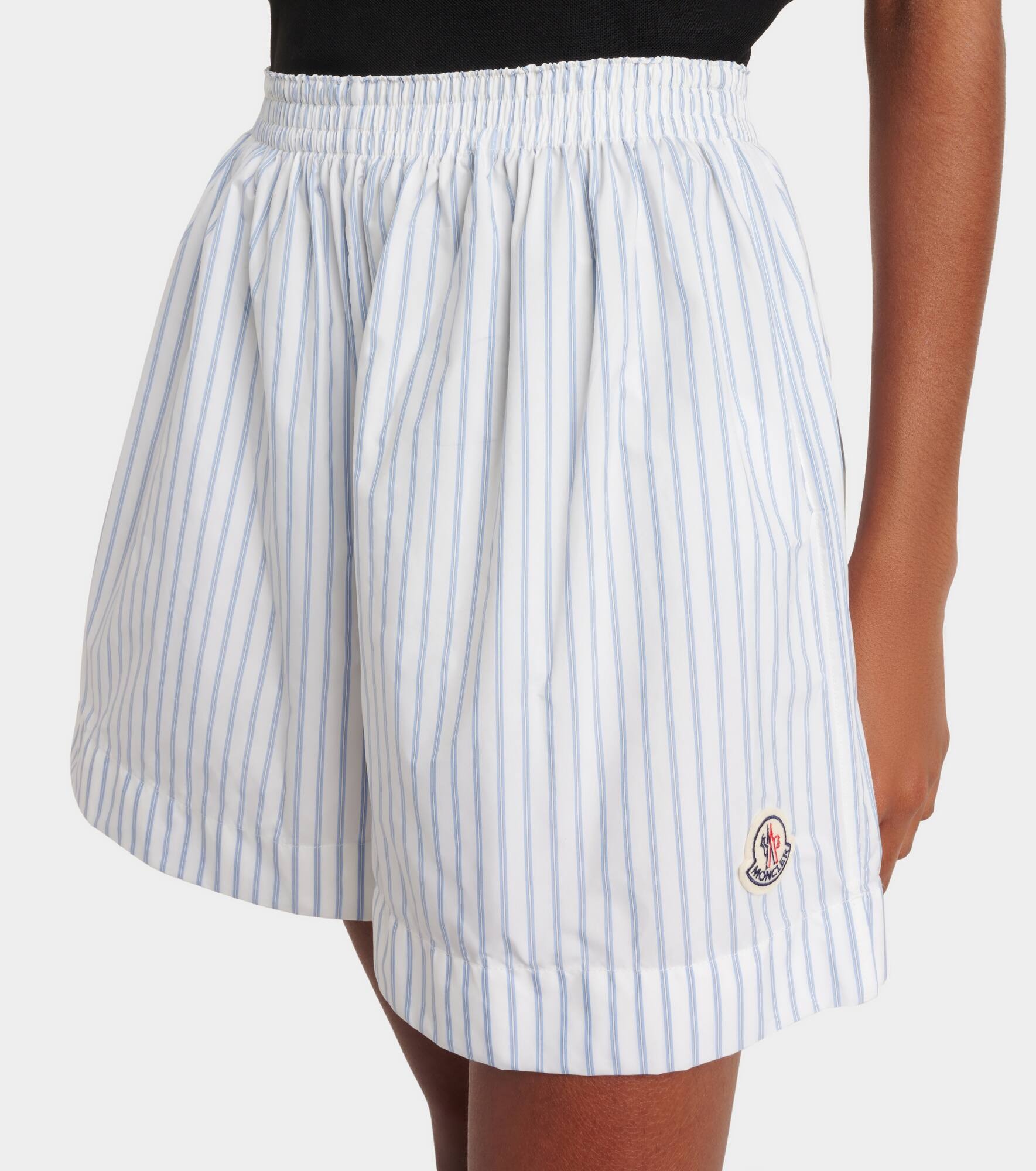 Striped technical shorts - 4