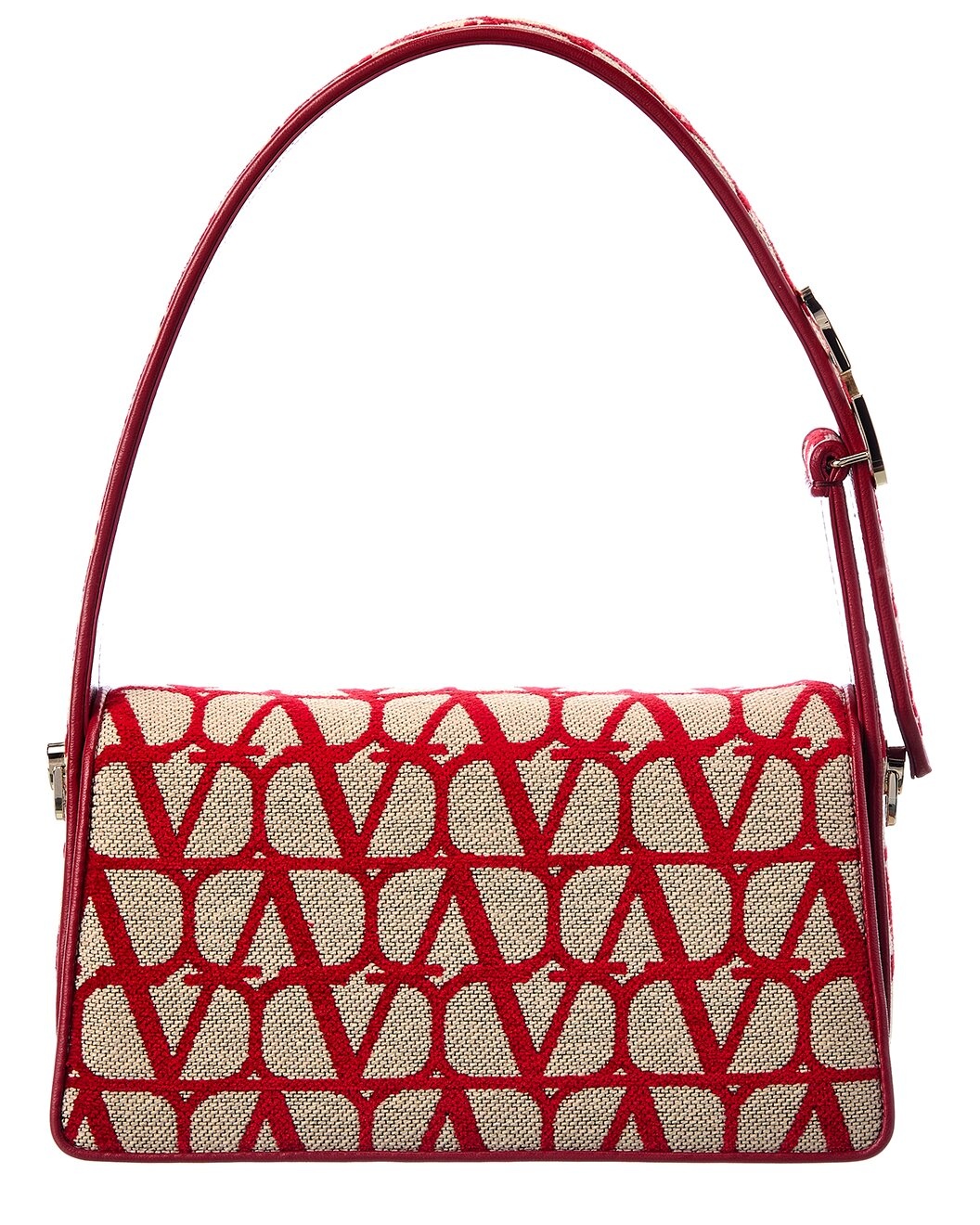 Valentino Toile Iconographe Le Grand Deuxieme Petite Leather Shoulder Bag - 2