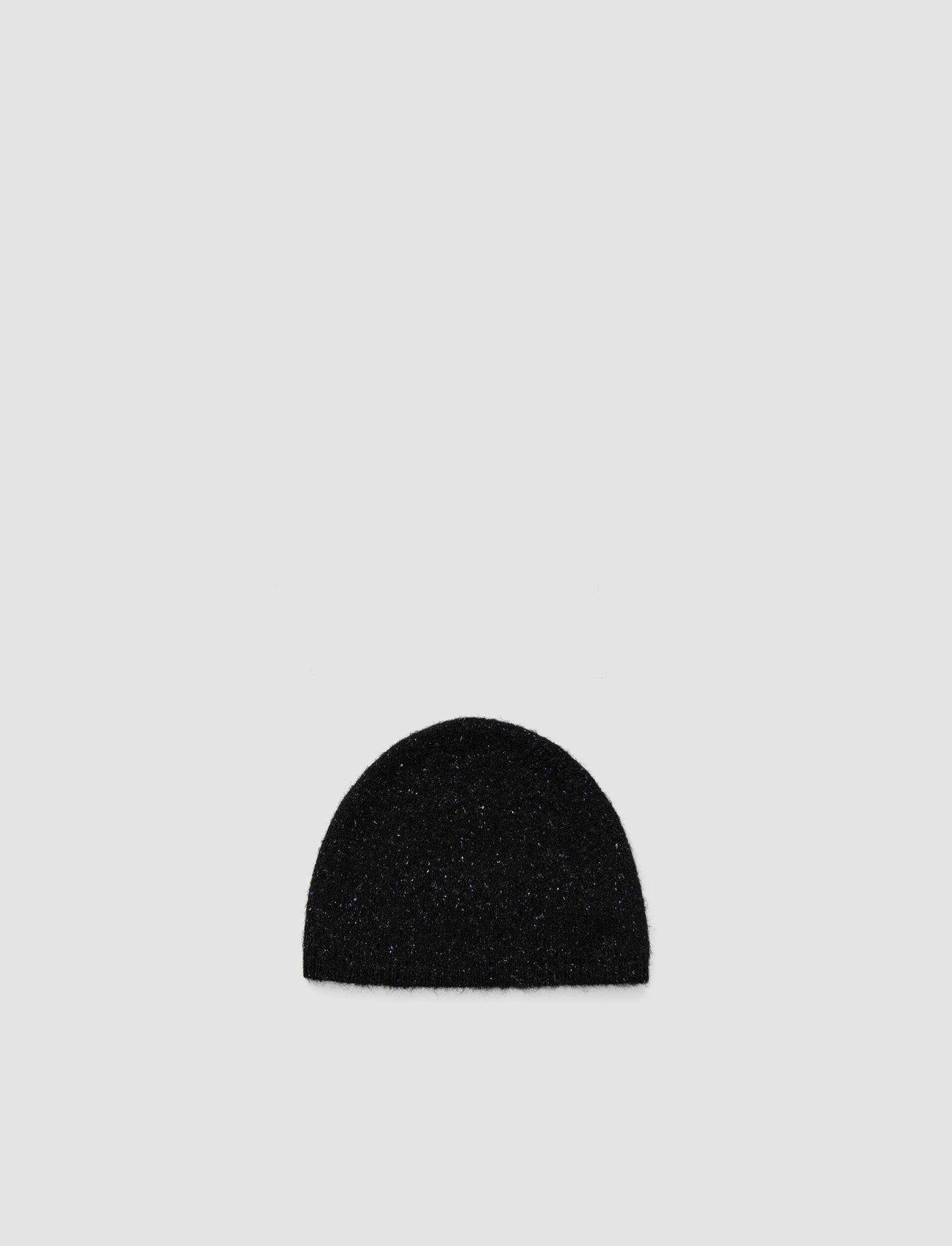 Alpaca Tweed Knit Hat - 1
