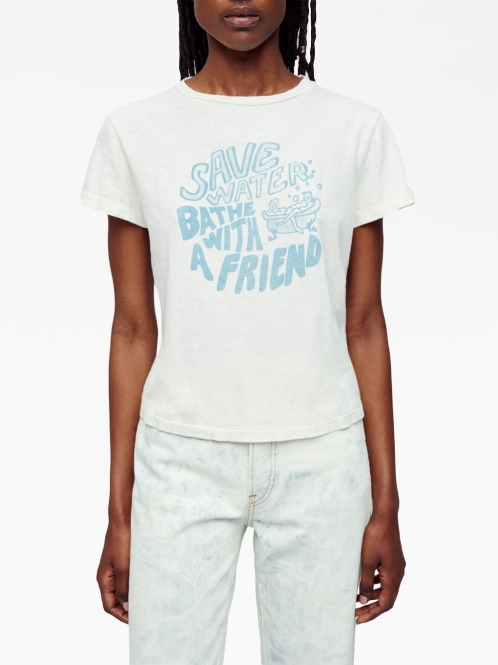 Save Water cotton T-shirt - 3