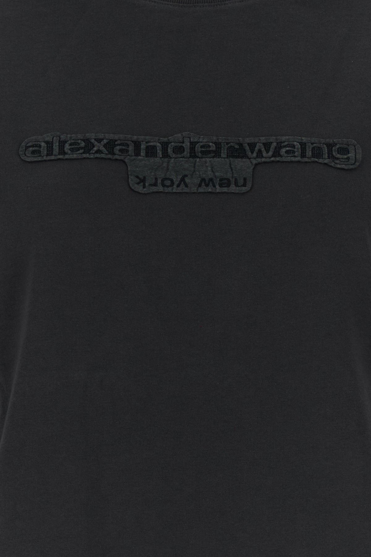 Charcoal cotton oversize t-shirt - 3