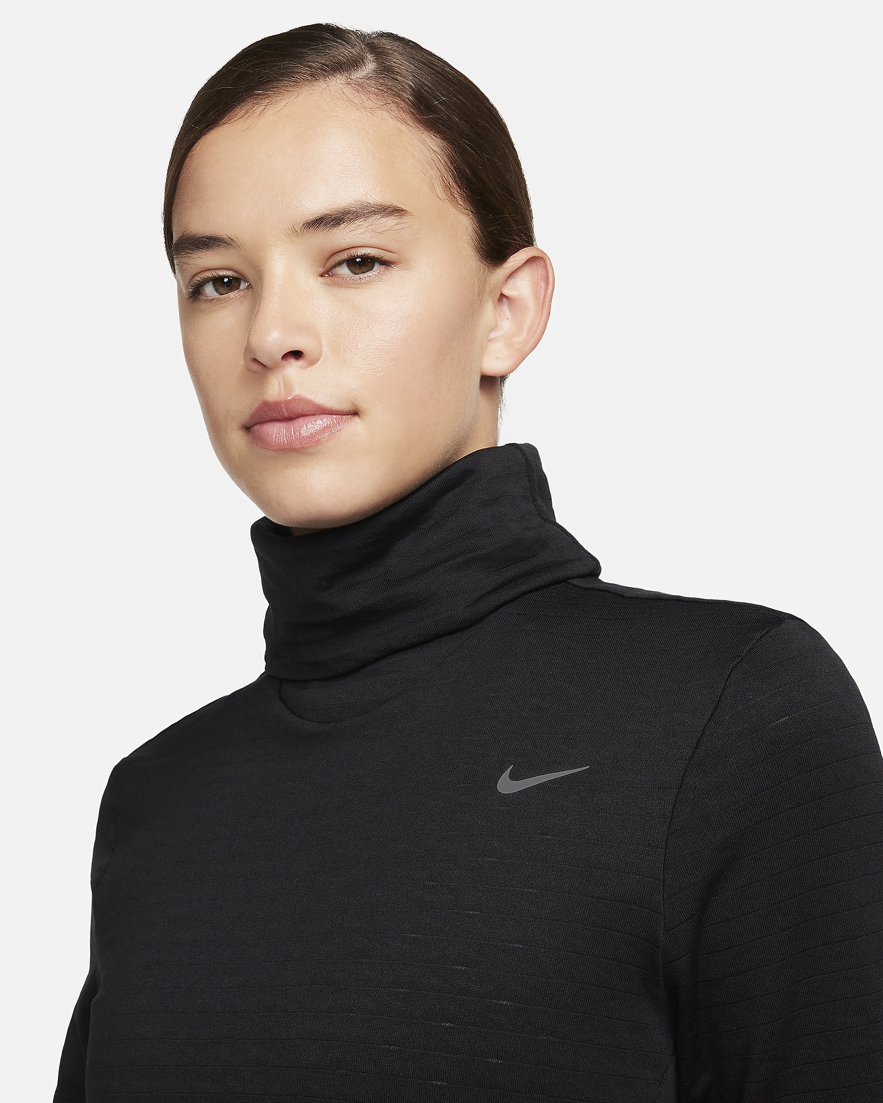 Nike Therma-FIT Swift Element Women's Turtleneck Running Top - 3