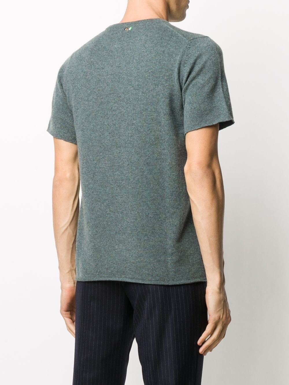 cashmere-knit T-shirt - 5