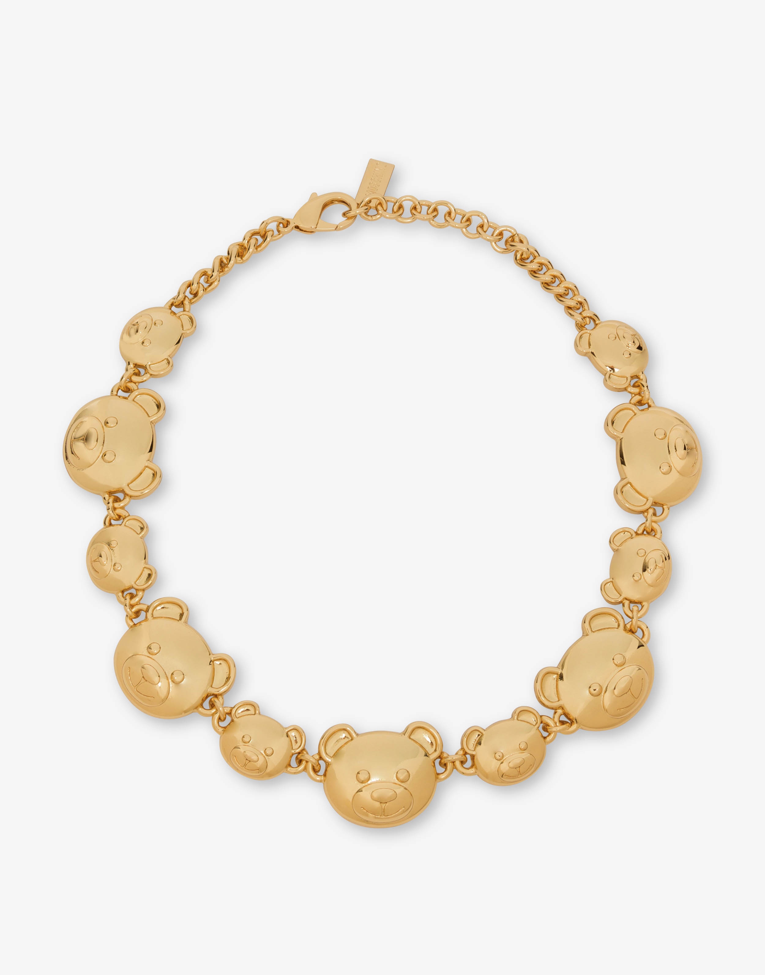 MOSCHINO TEDDY BEAR CHOKER NECKLACE. - 1