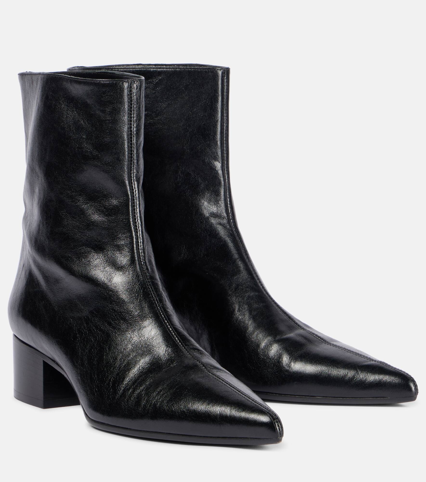 Andee leather ankle boots - 1