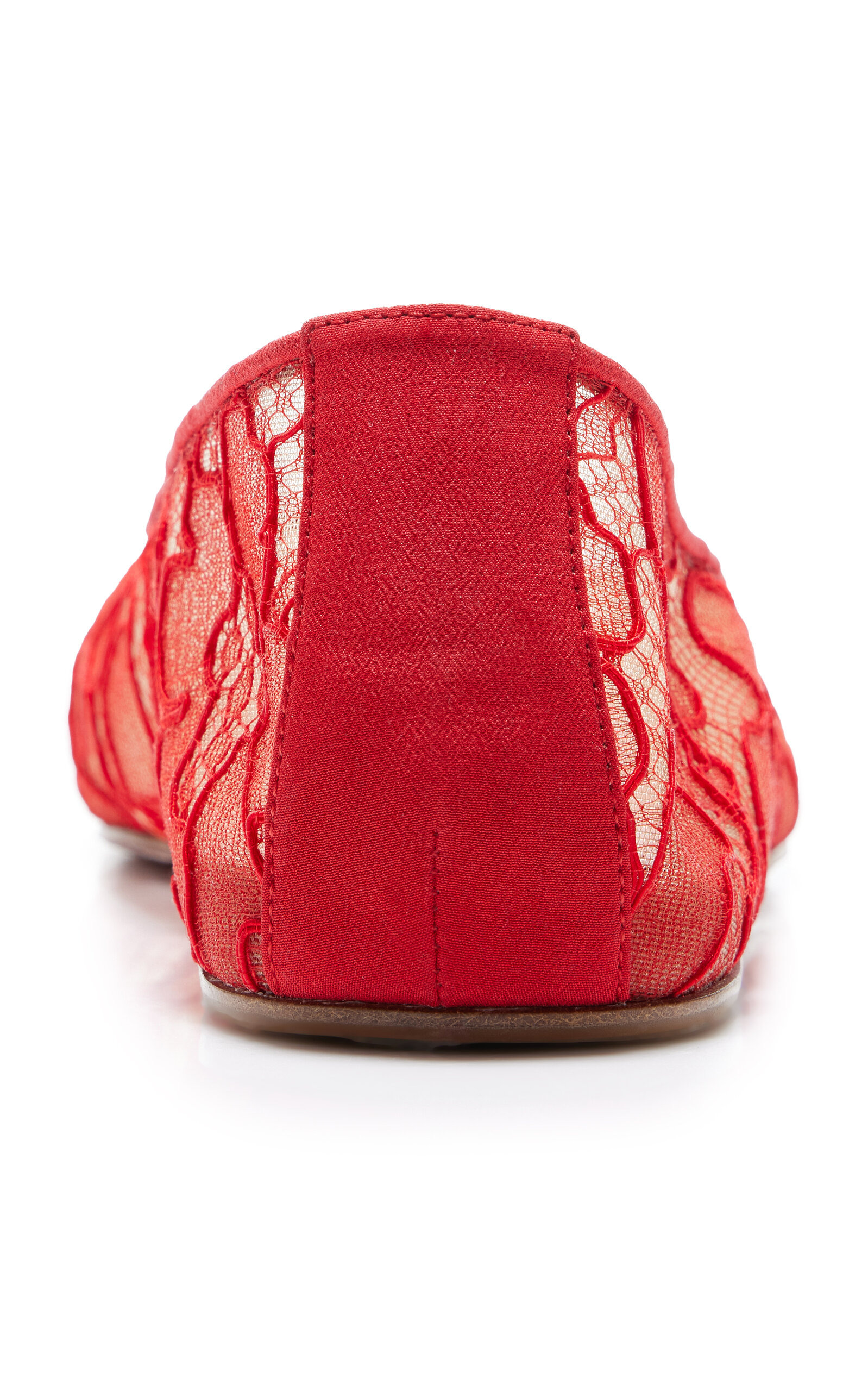 Barbara Lace Flats red - 5