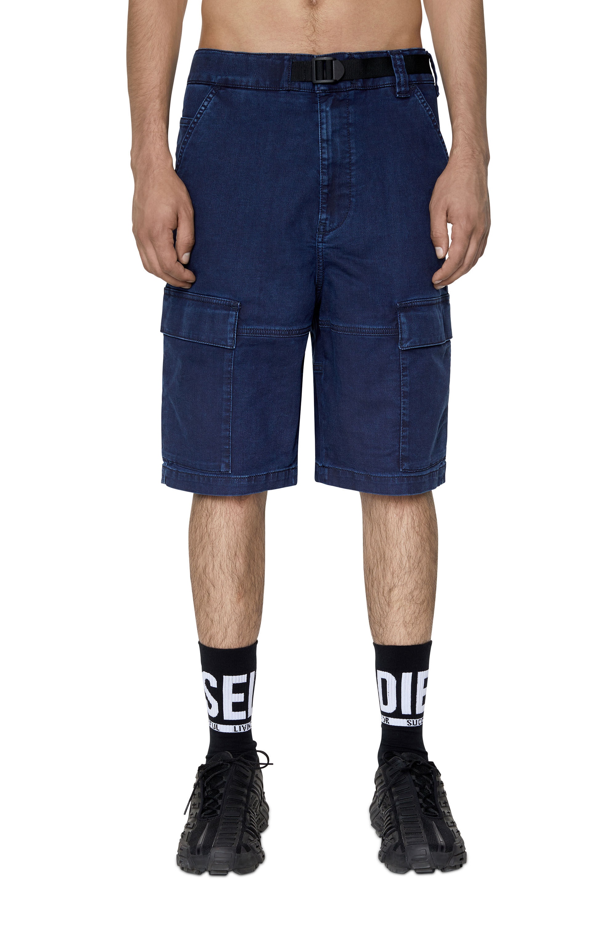 D-KROOLEY JOGGJEANS CARGO SHORTS - 3