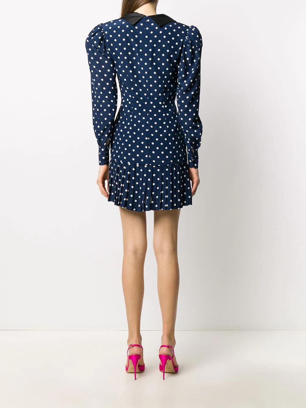 polka-dot print dress - 4