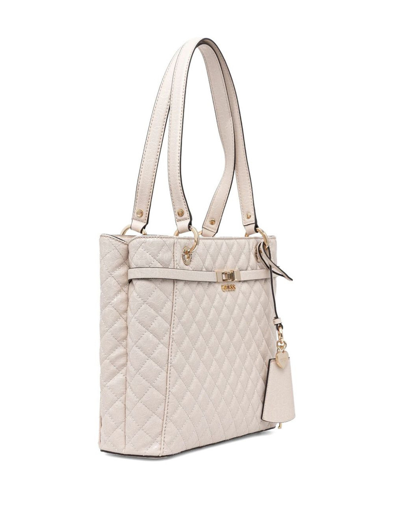 GUESS USA quilted charm-detail shoulder bag outlook