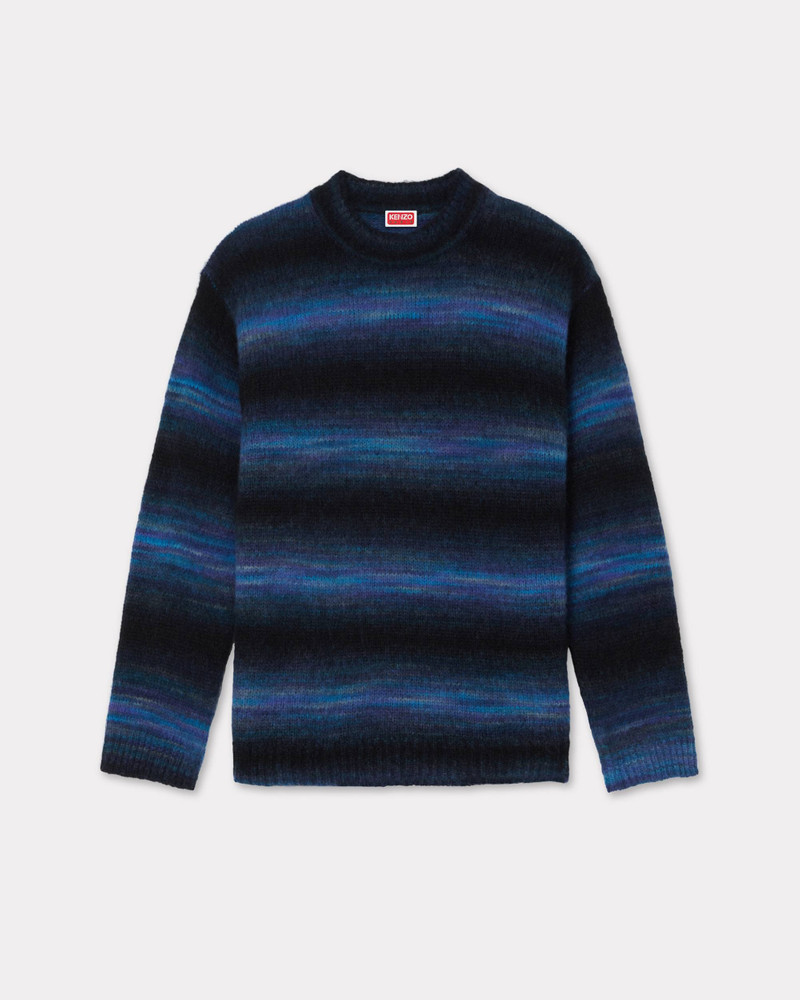 Embroidered stripes jumper - 1