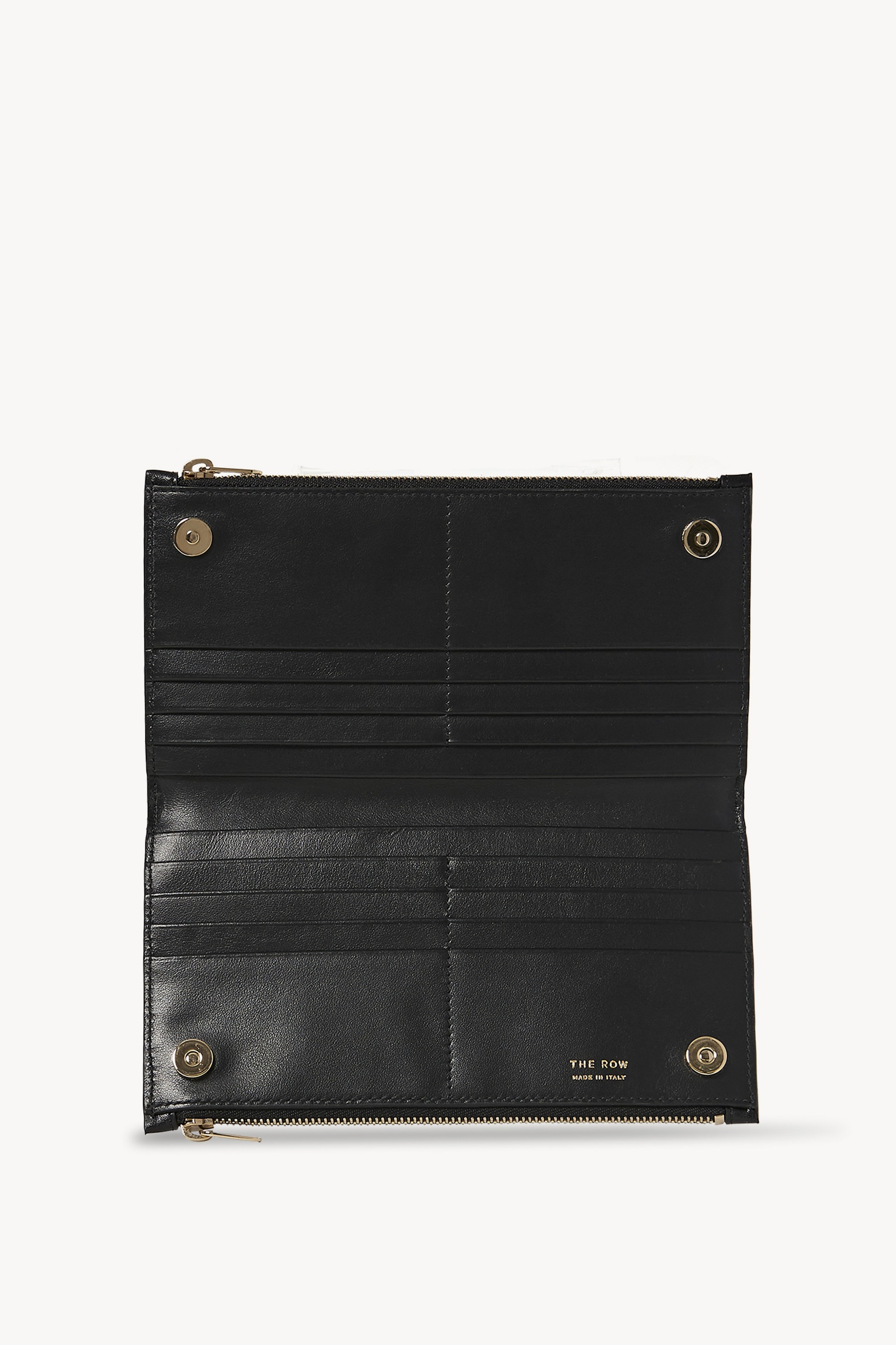 Multi-Zipped Wallet in Leather - 3