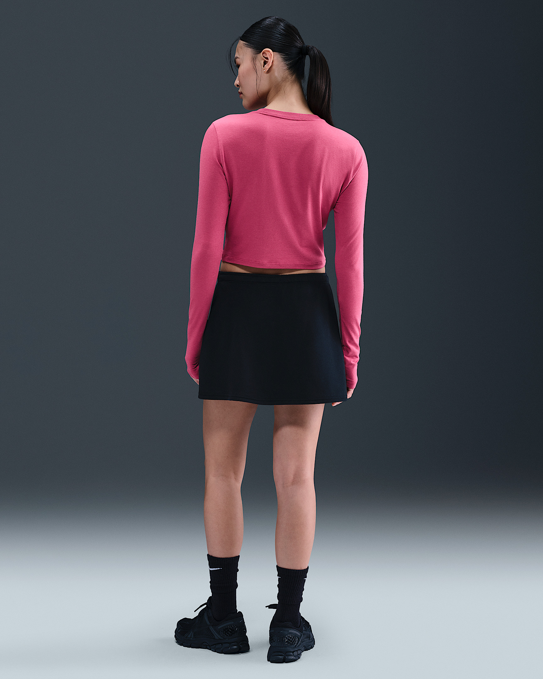 Nike Sportswear Chill Knit Women's Slim Long-Sleeve Cropped Top - 5