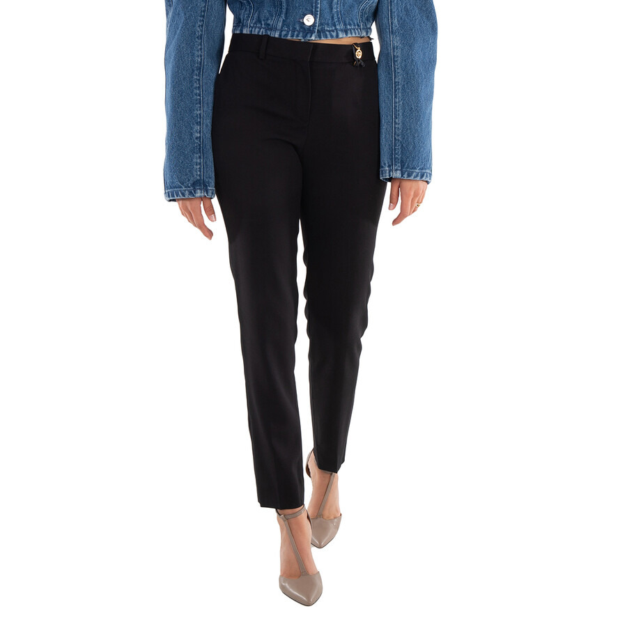 Versace Ladies Black Medusa 95 Tailored Trousers - 3
