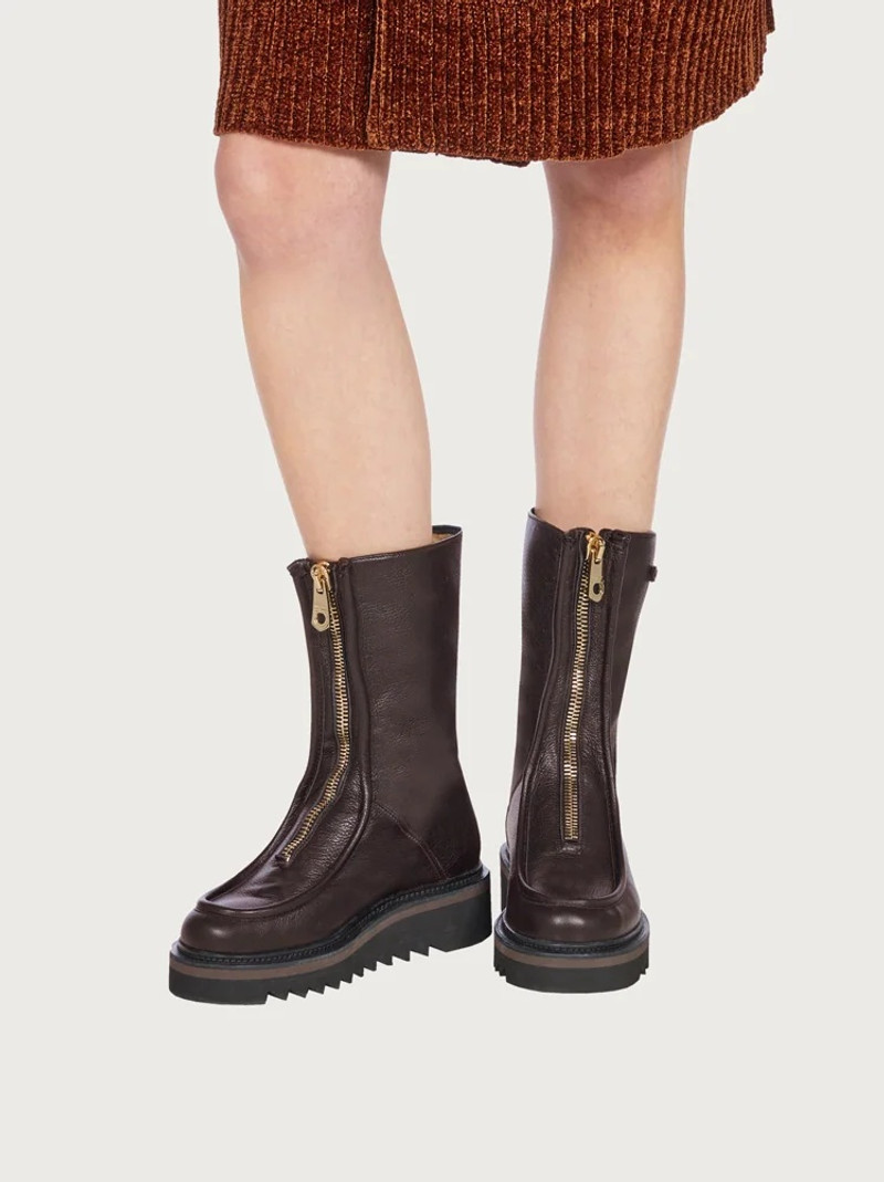 FERRAGAMO ZIP UP BOOT outlook