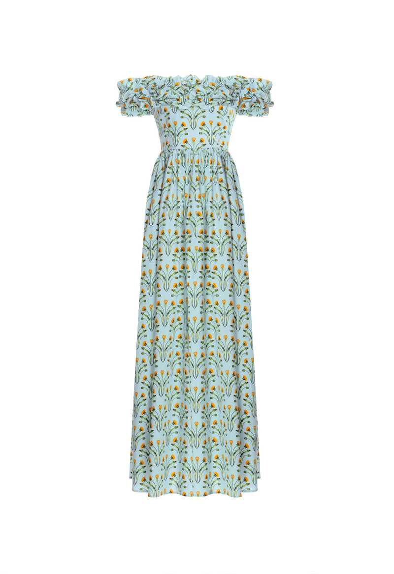 Espliego Diente de Leon Maxi Dress 1