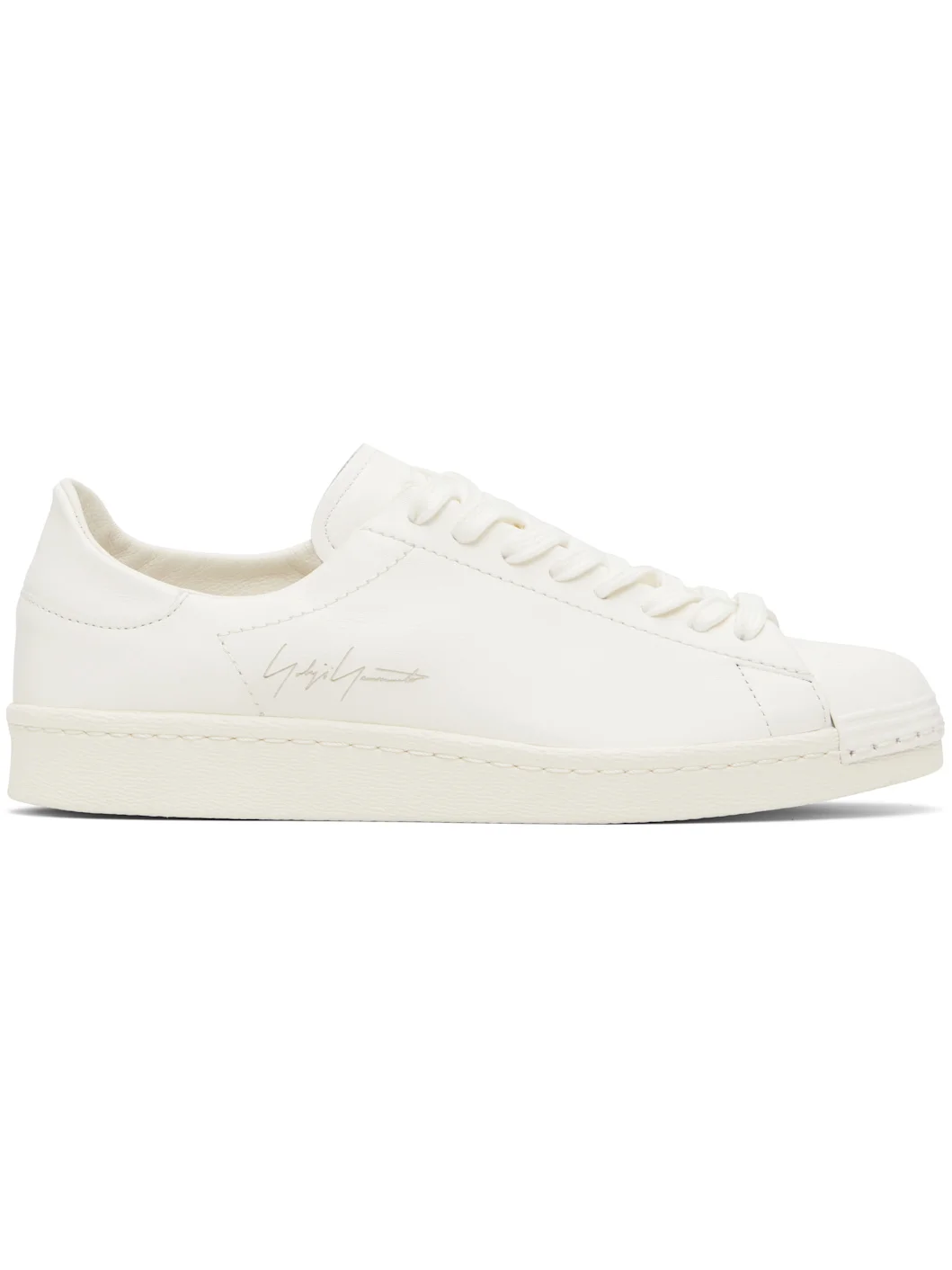 White Superstar Sneakers - 1