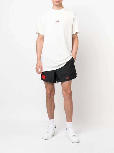 424 logo track shorts outlook