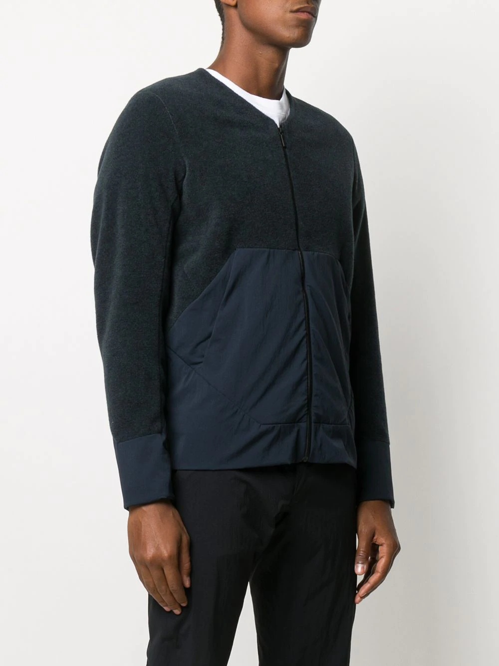 padded pocket jumper - 3