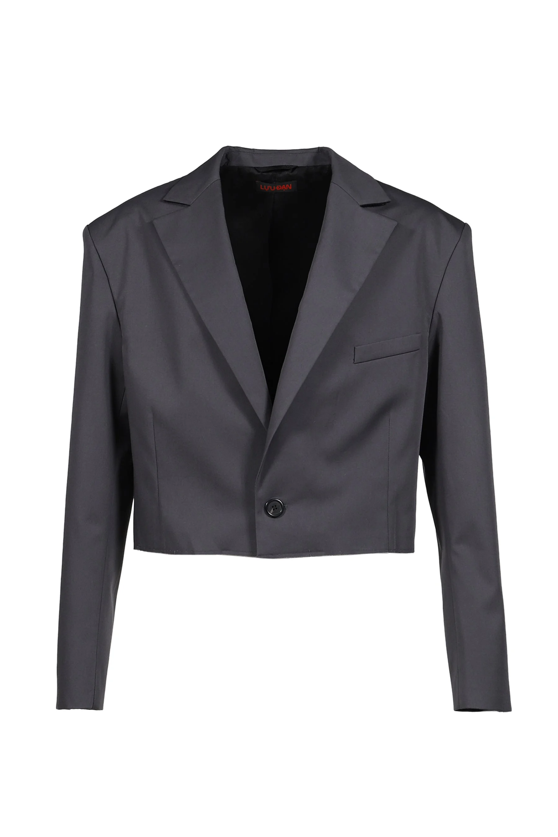 SLASHED BLAZER / SLATE GRY - 1