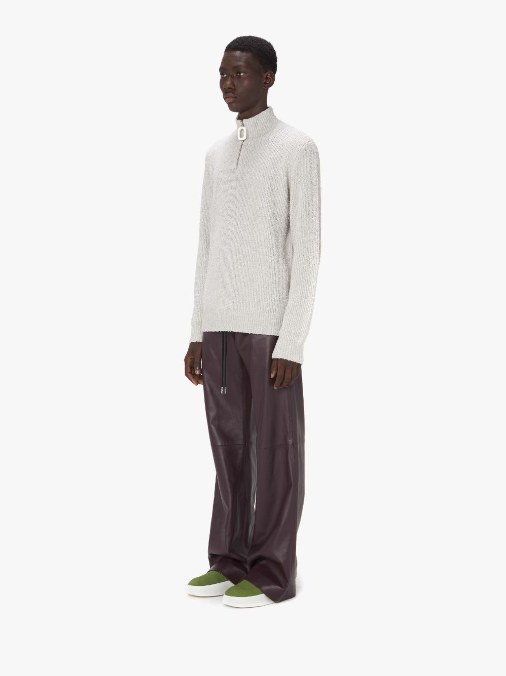 BOUCLE HENLEY JUMPER - 4