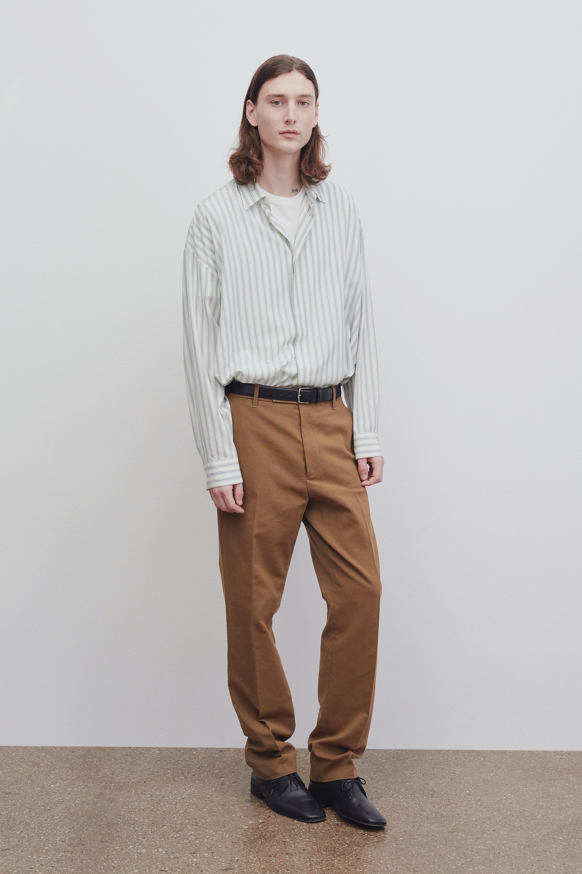 Elijah Pant in Cotton and Silk - 3